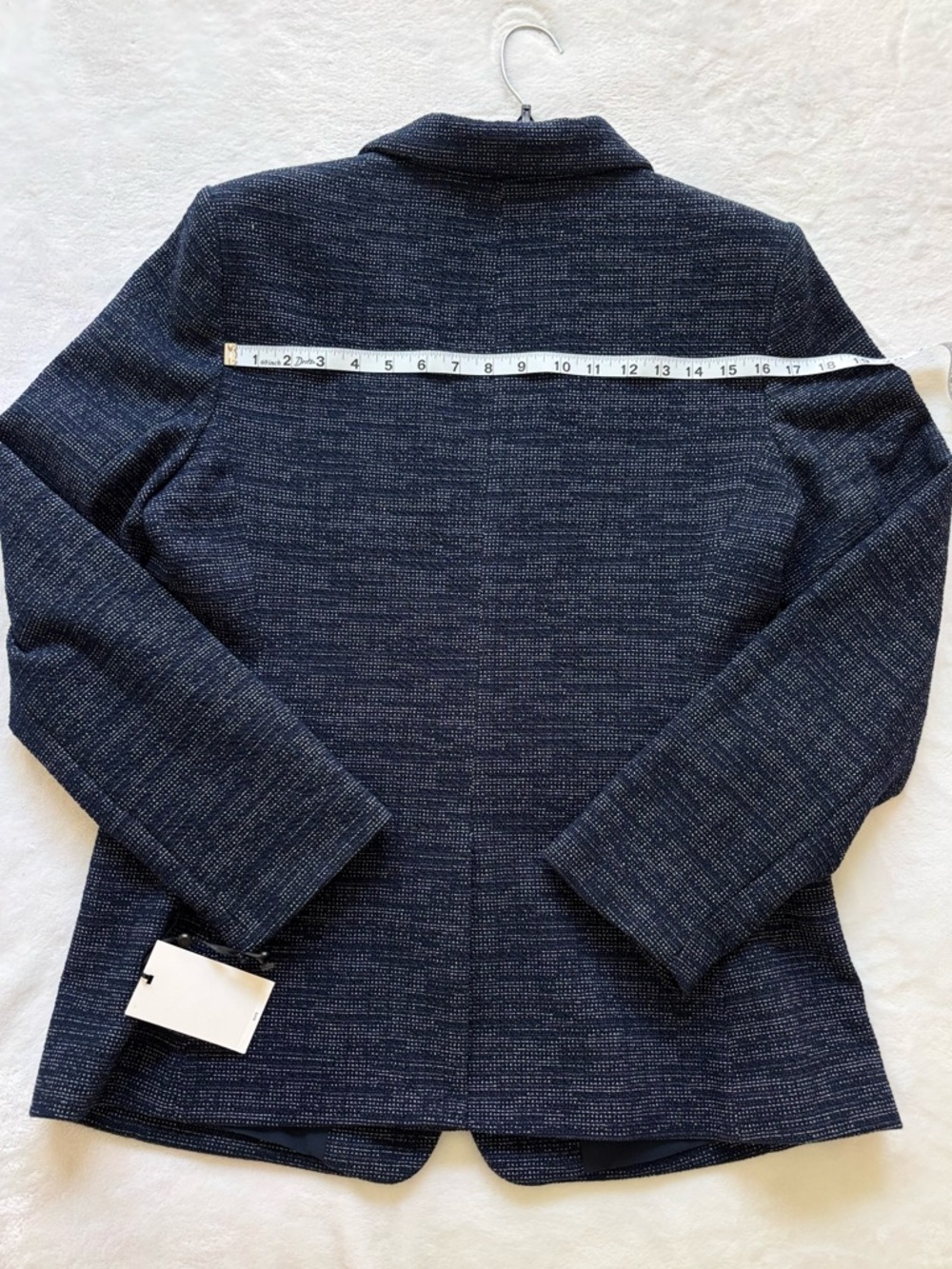 DKNY Essentials Long Sleeve Navy & White Single Button Fitted Blazer--NWT--16 - Picture 15 of 15